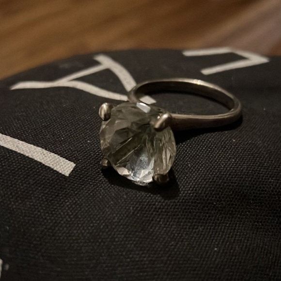 Large Ring Paperweight - Purse Hook - Womens Accessories - Crystals - Home Decor - Picture 4 of 6